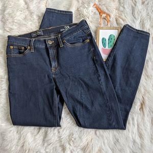 J Crew Toothpick Jean classic dark rinse 28